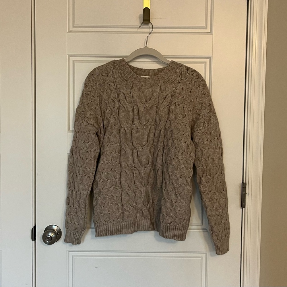 SALE Cyrus Tan Sweater | XS